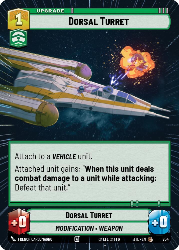 Dorsal Turret (Hyperspace Foil)