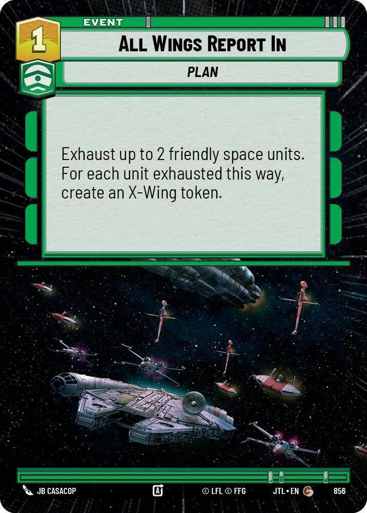 All Wings Report In (Hyperspace Foil)