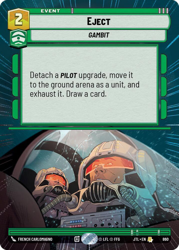 Eject (Hyperspace Foil) - Star Wars Unlimited