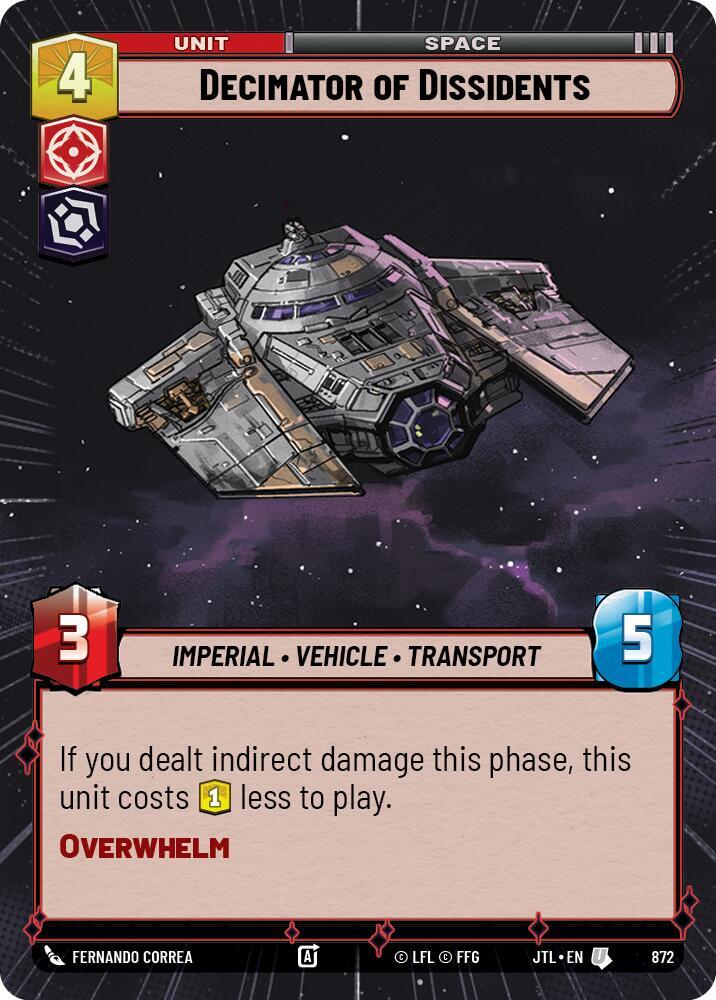 Decimator of Dissidents (Hyperspace Foil)