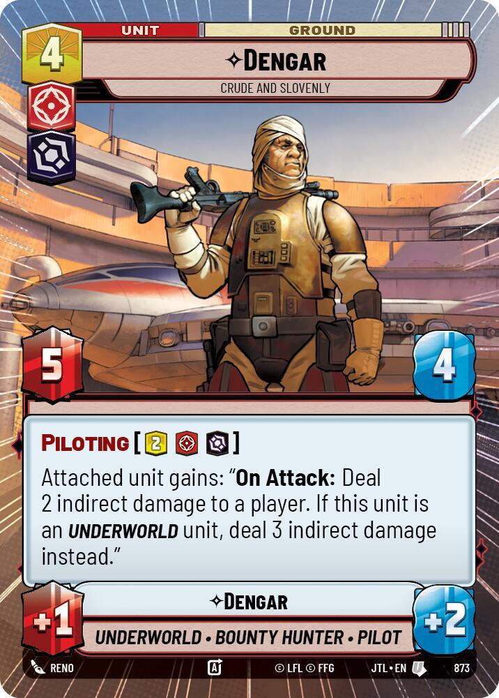 Dengar - Crude and Slovenly (Hyperspace Foil)