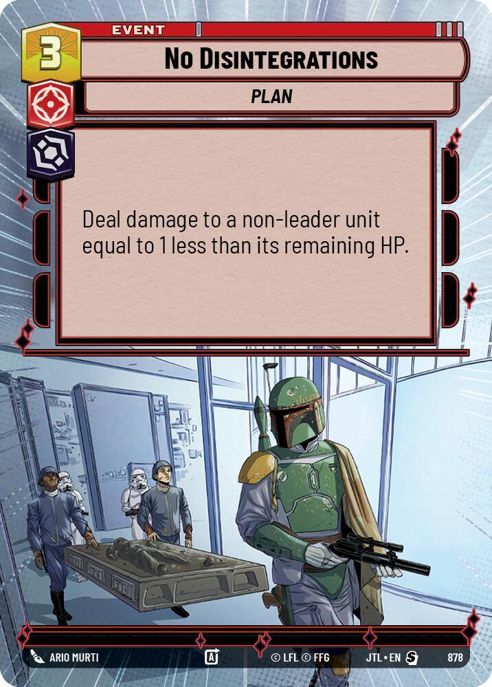 No Disintegrations (Hyperspace Foil)