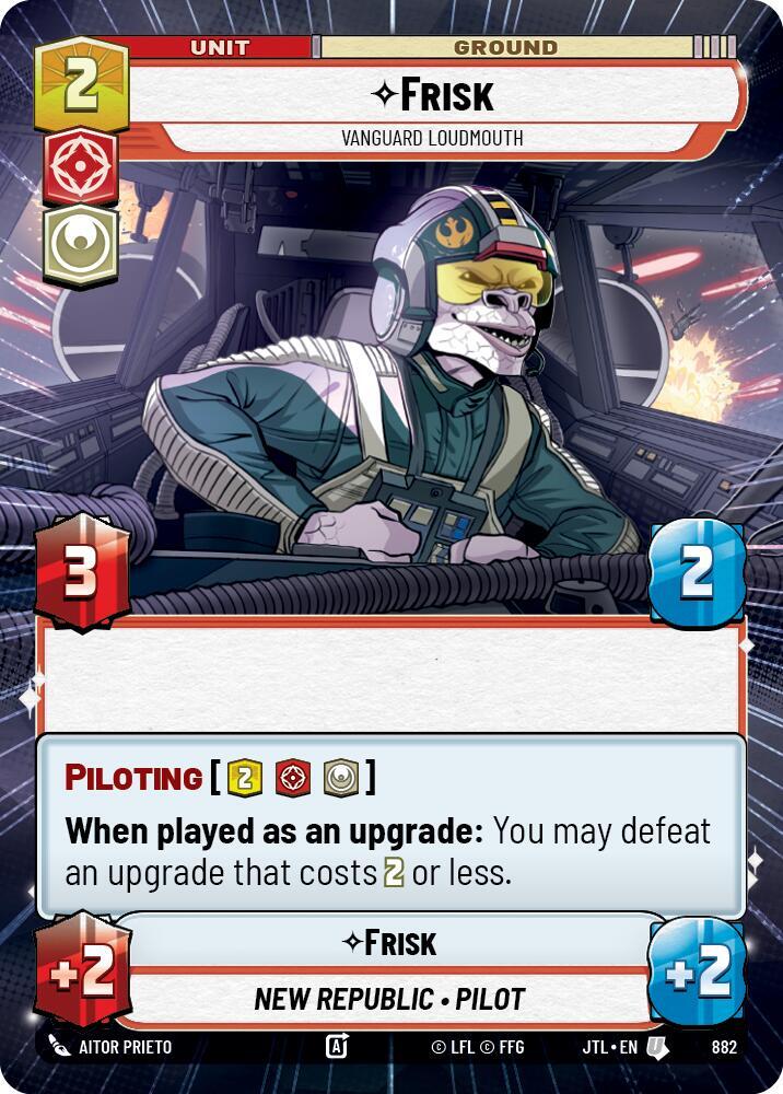 Frisk - Vanguard Loudmouth (Hyperspace Foil)