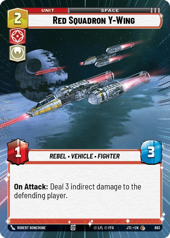 Red Squadron Y-Wing (Hyperspace Foil)