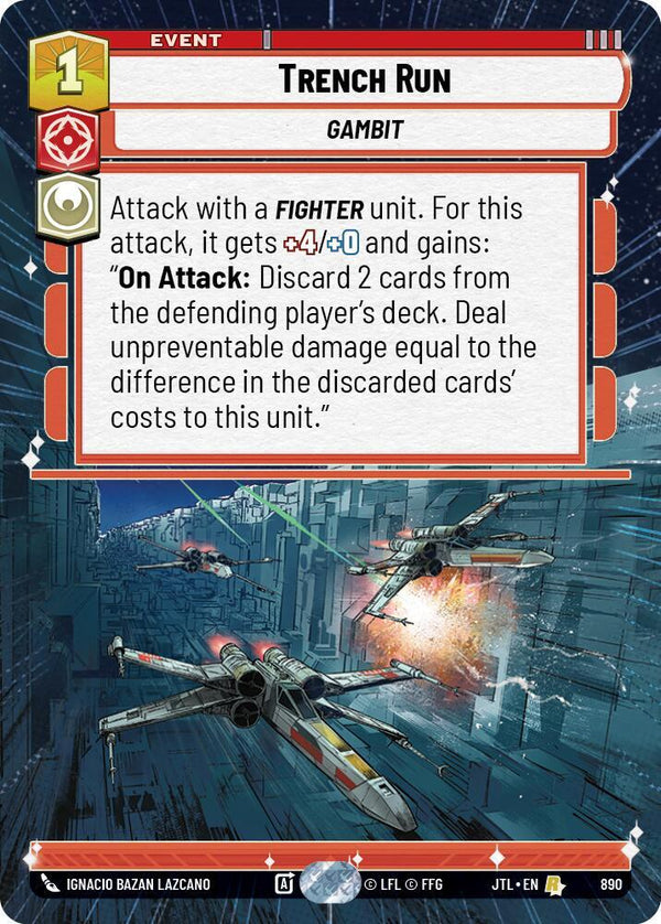 Trench Run (Hyperspace Foil) - Star Wars Unlimited
