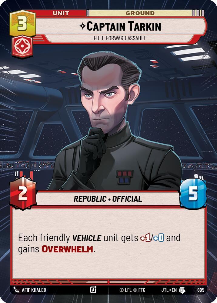 Captain Tarkin - Full Forward Assault (Hyperspace Foil)