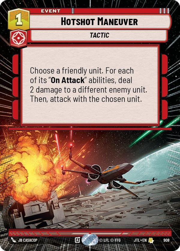 Hotshot Maneuver (Hyperspace Foil) - Star Wars Unlimited