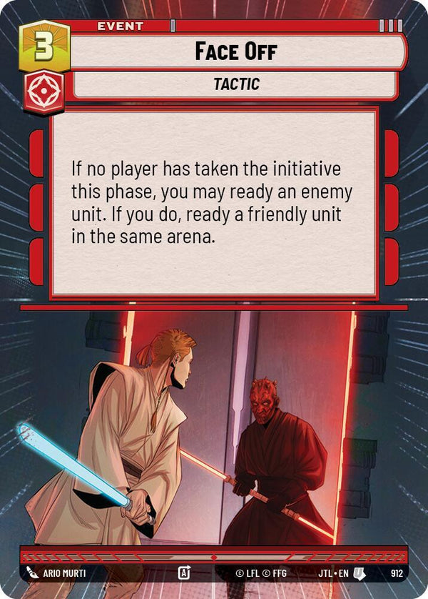Face Off (Hyperspace Foil) - Star Wars Unlimited
