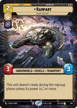 Rampart - Enjoy the Exit (Hyperspace Foil) - Star Wars Unlimited