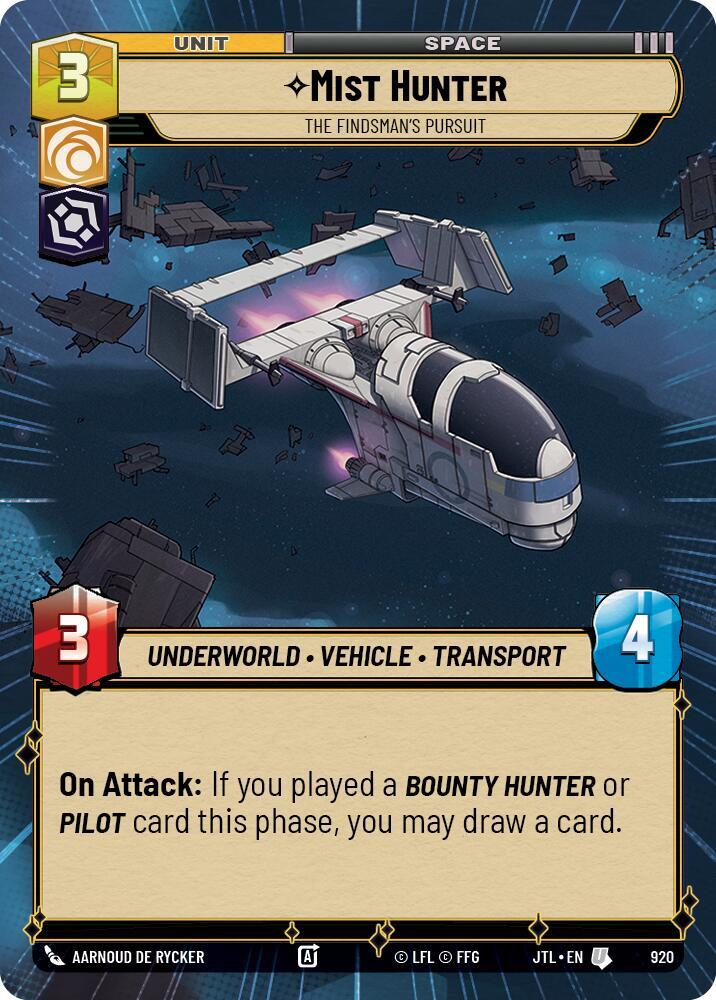 Mist Hunter - The Findsman's Pursuit (Hyperspace Foil)