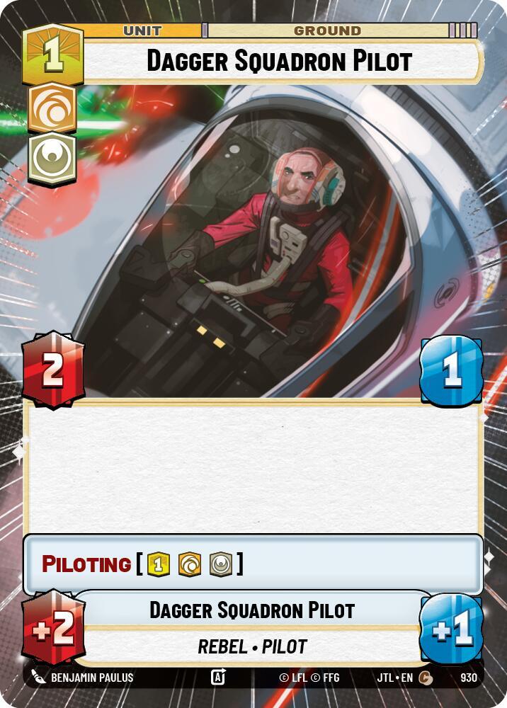 Dagger Squadron Pilot (Hyperspace Foil)