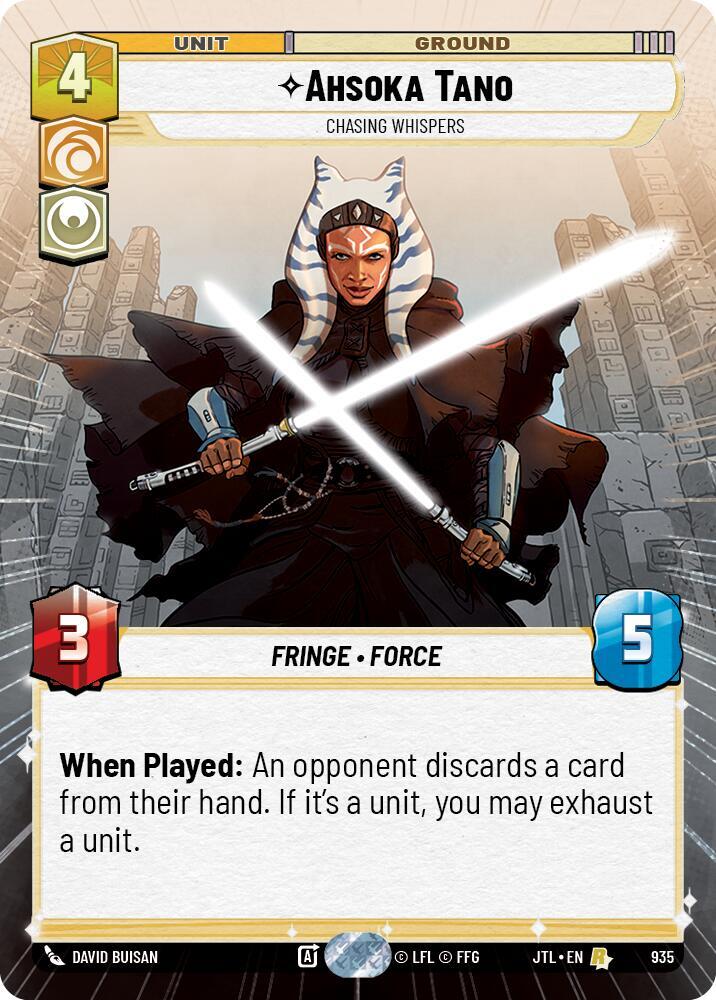 Ahsoka Tano - Chasing Whispers (Hyperspace Foil)