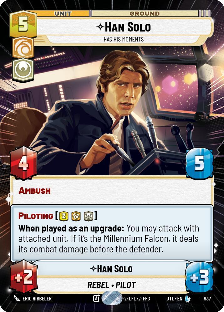 Han Solo - Has His Moments (Hyperspace Foil)