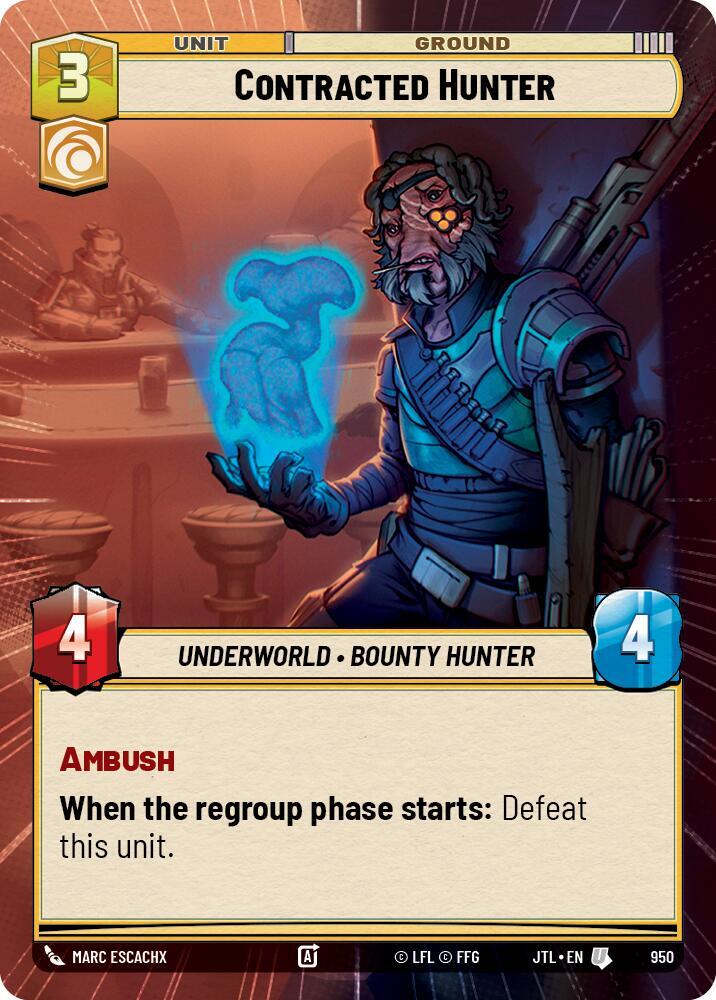 Contracted Hunter (Hyperspace Foil)