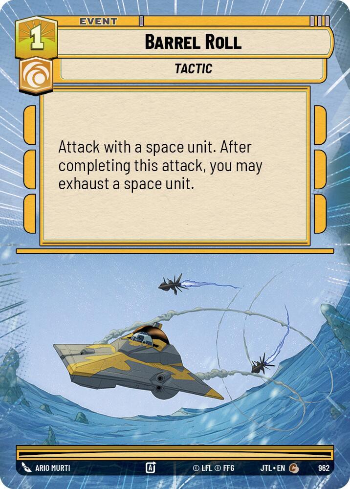 Barrel Roll (Hyperspace Foil)