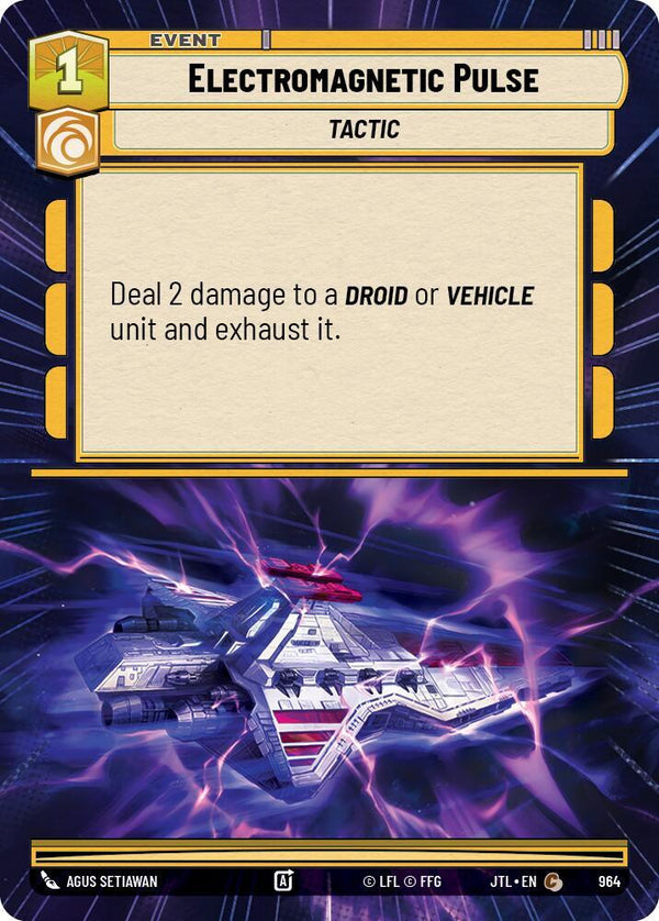 Electromagnetic Pulse (Hyperspace Foil) - Star Wars Unlimited