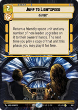 Jump to Lightspeed (Hyperspace Foil) - Star Wars Unlimited