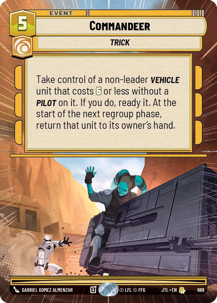 Commandeer (Hyperspace Foil)