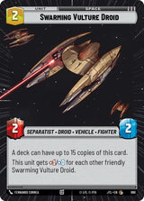 Swarming Vulture Droid (Hyperspace Foil) - Star Wars Unlimited
