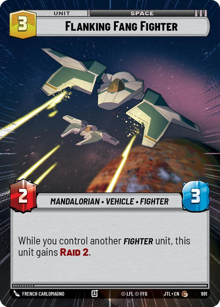 Flanking Fang Fighter (Hyperspace Foil)