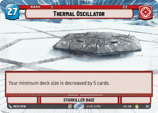 Thermal Oscillator (Hyperspace) - Star Wars Unlimited
