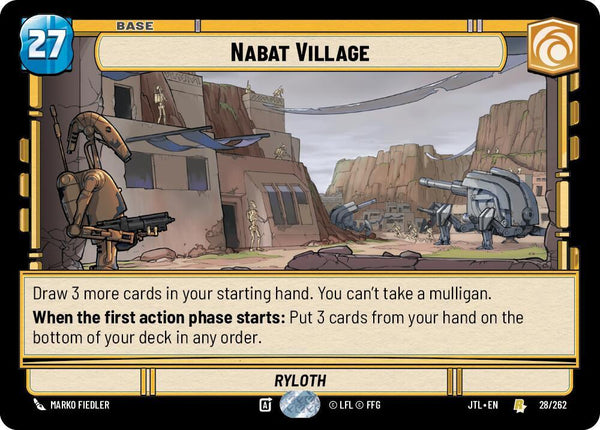 Nabat Village (JTL 028/262) - Star Wars Unlimited