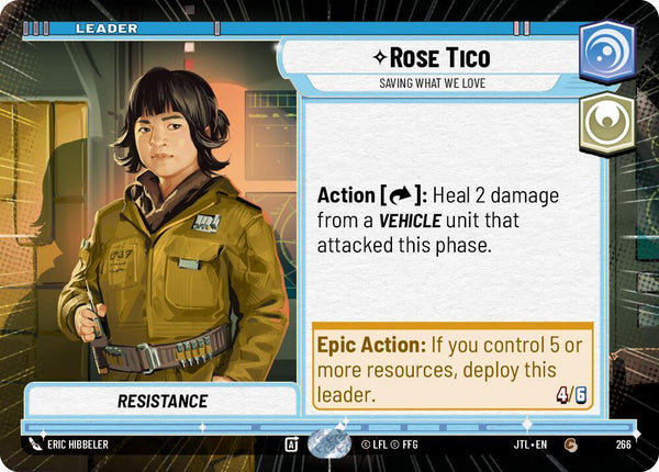 Rose Tico - Saving What We Love (Hyperspace) - Star Wars Unlimited
