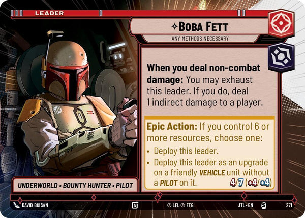 Boba Fett - Any Methods Necessary (Hyperspace) - Star Wars Unlimited