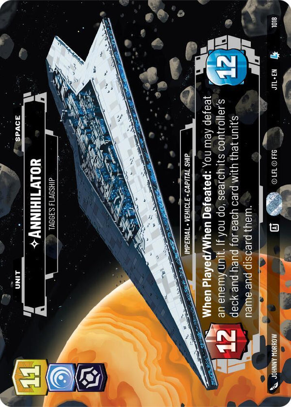 Annihilator - Tagge's Flagship (Prestige) - Star Wars Unlimited