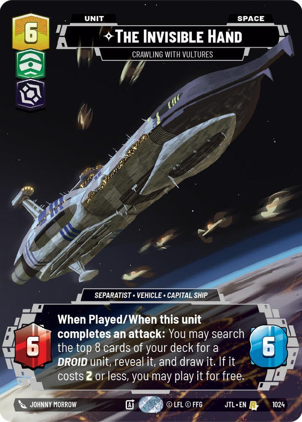 The Invisible Hand - Crawling With Vultures (Prestige) - Star Wars Unlimited