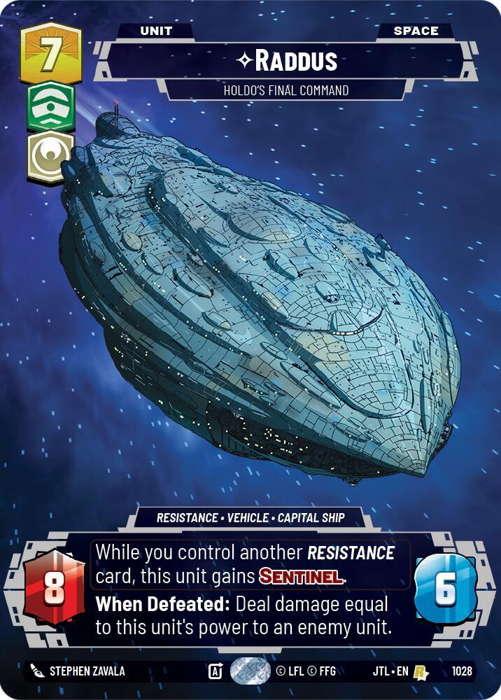 Raddus - Holdo's Final Command (Prestige)