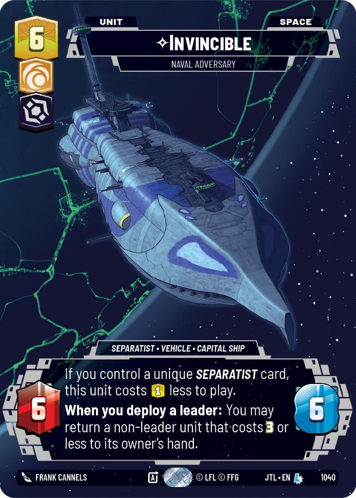 Invincible - Naval Adversary (Prestige)