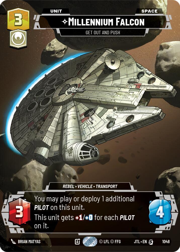 Millennium Falcon - Get Out And Push (Prestige)