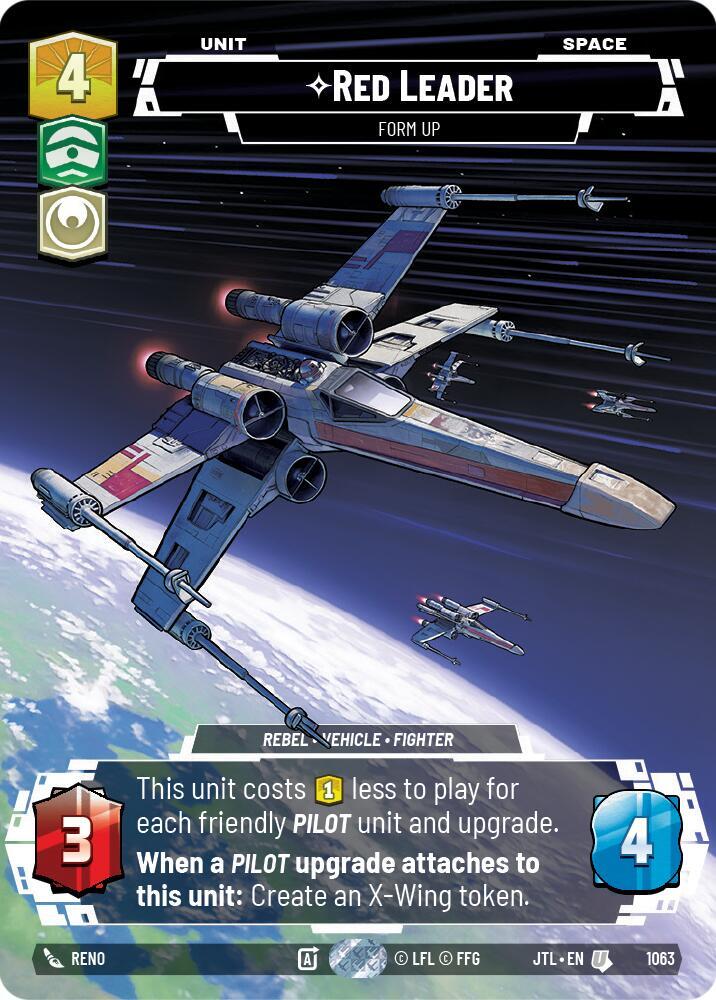 Red Leader - Form Up (Prestige Foil)