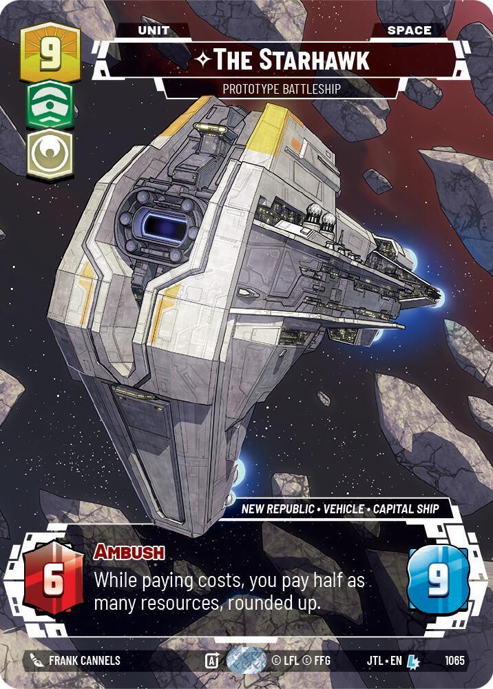 The Starhawk - Prototype Battleship (Prestige Foil)