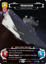 Devastator - Hunting the Rebellion (Prestige Foil) - Star Wars Unlimited