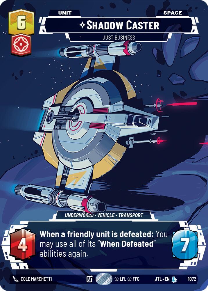 Shadow Caster - Just Business (Prestige Foil)