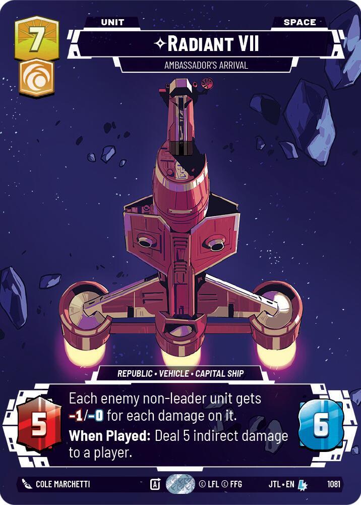 Radiant VII - Ambassadors' Arrival (Prestige Foil)