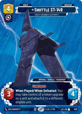 Shuttle ST-149 - Under Krennic's Authority (Prestige Foil) - Star Wars Unlimited
