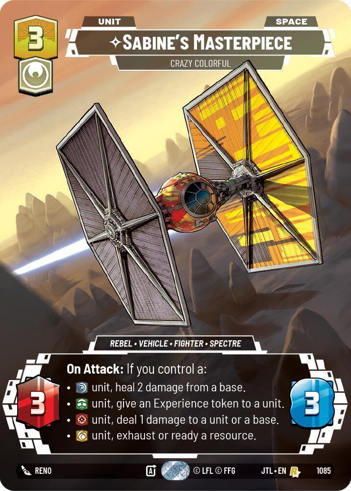 Sabine's Masterpiece - Crazy Colorful (Prestige Foil)