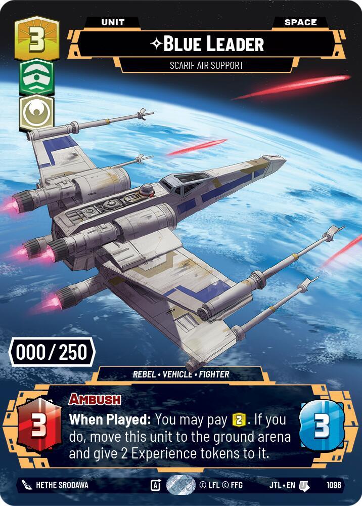 Blue Leader - Scarif Air Support (Serialized)