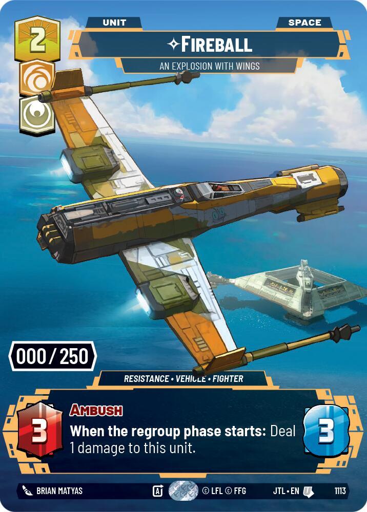 Fireball - An Explosion With Wings (Serialized)