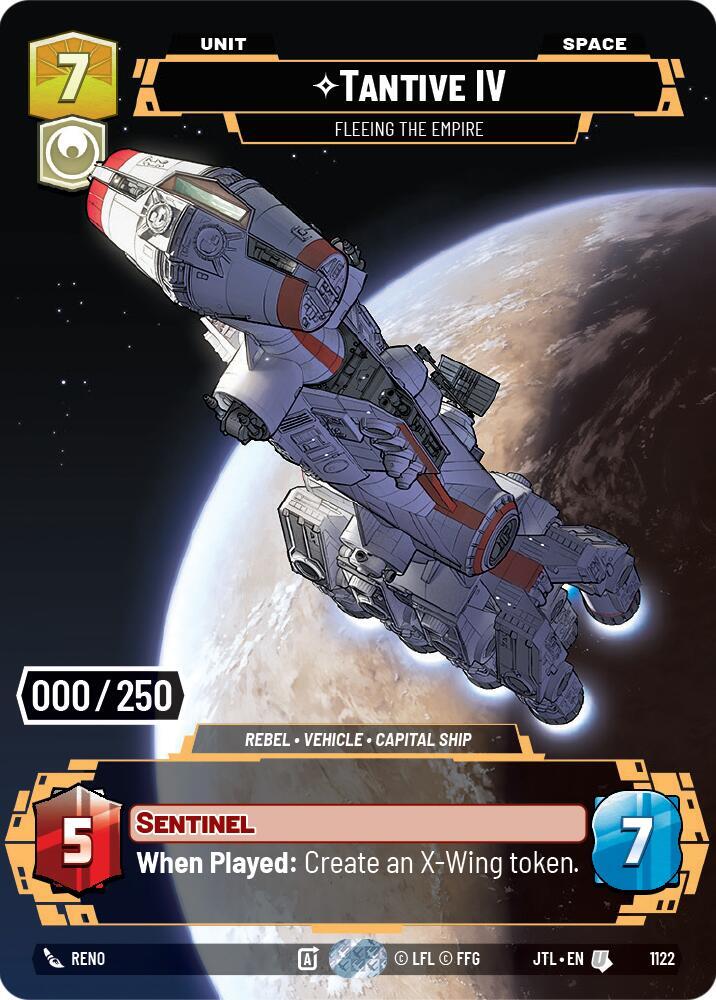 Tantive IV - Fleeing the Empire (Serialized)