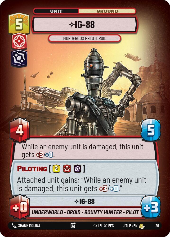 IG-88 - Murderous Phlutdroid (Foil)