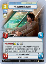 Cassian Andor - Threading the Eye (Foil) - Star Wars Unlimited