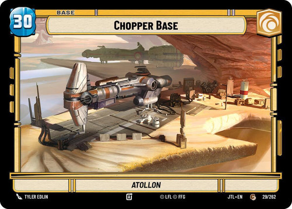 Chopper Base // X-Wing - Star Wars Unlimited
