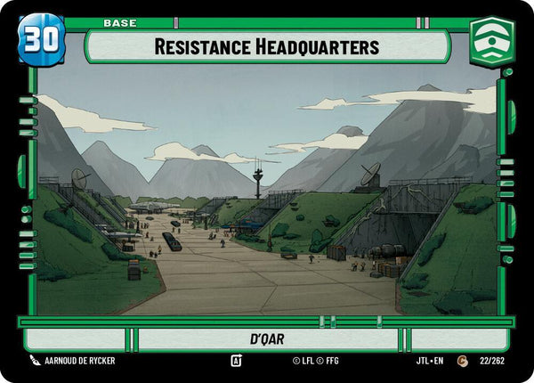 Resistance Headquarters // Shield - Star Wars Unlimited