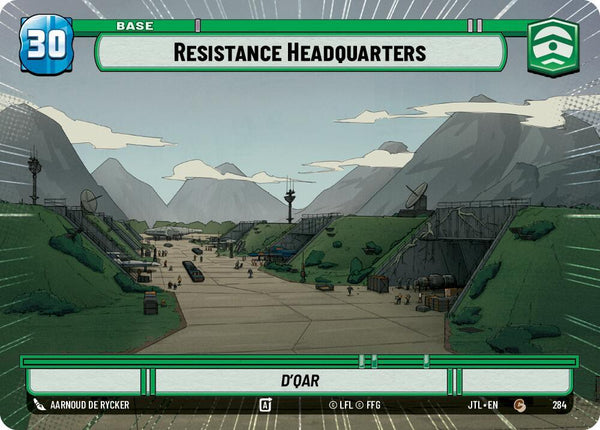 Resistance Headquarters // Experience (Hyperspace) - Star Wars Unlimited