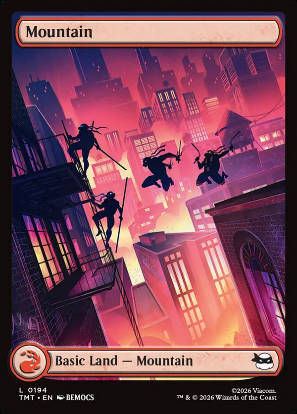 Mountain (0194) - Magic: The Gathering