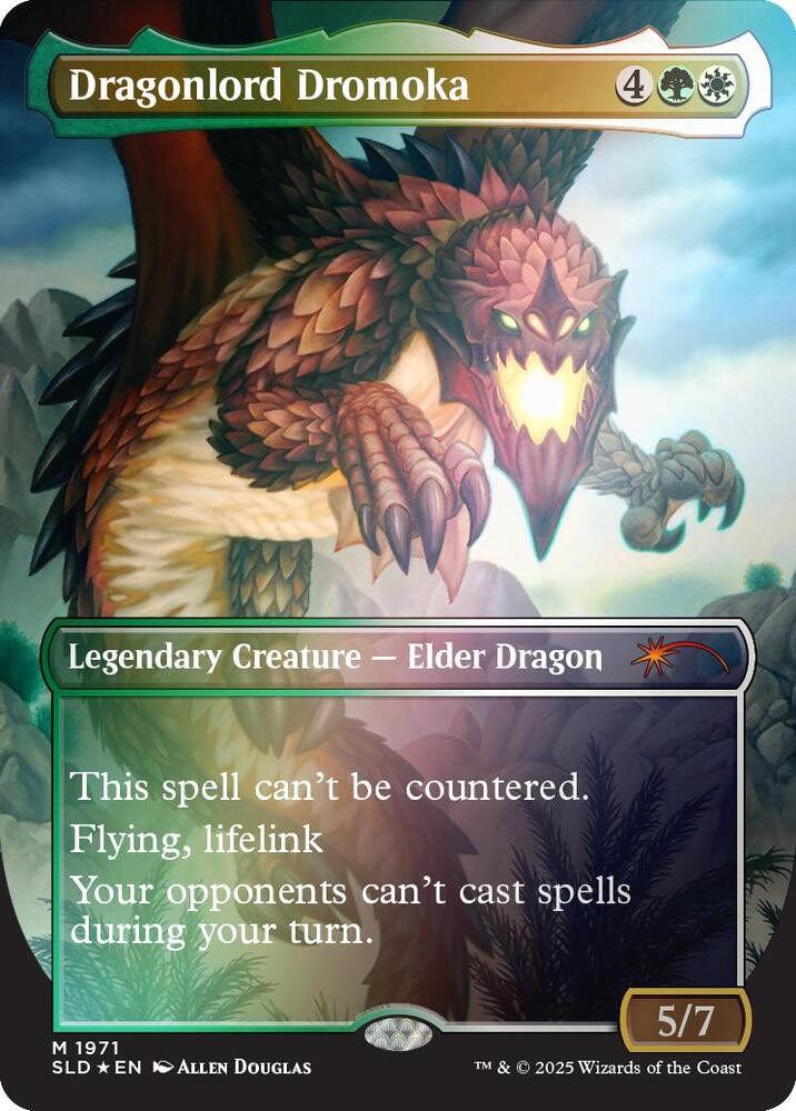 Dragonlord Dromoka (Rainbow Foil)
